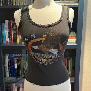 Vintage Sturgis 50th Anniversary Tank Size S